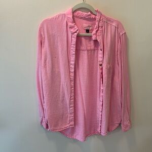 Pink button down